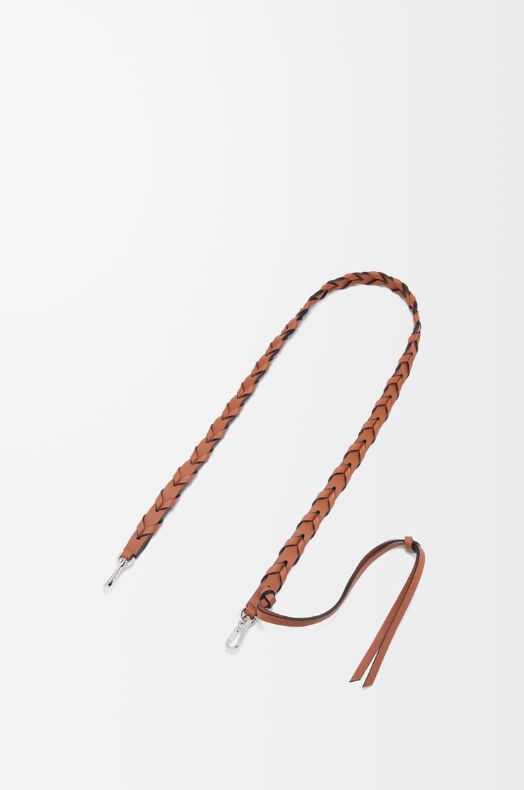 Loewe Thin braided strap in classic calfskin 4 Colours