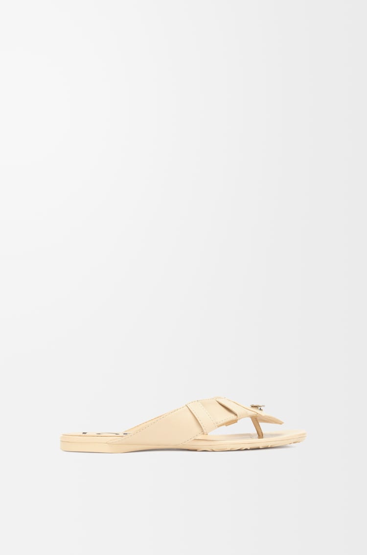 Loewe Toy Panta toe post sandal in lambskin 2 Colours