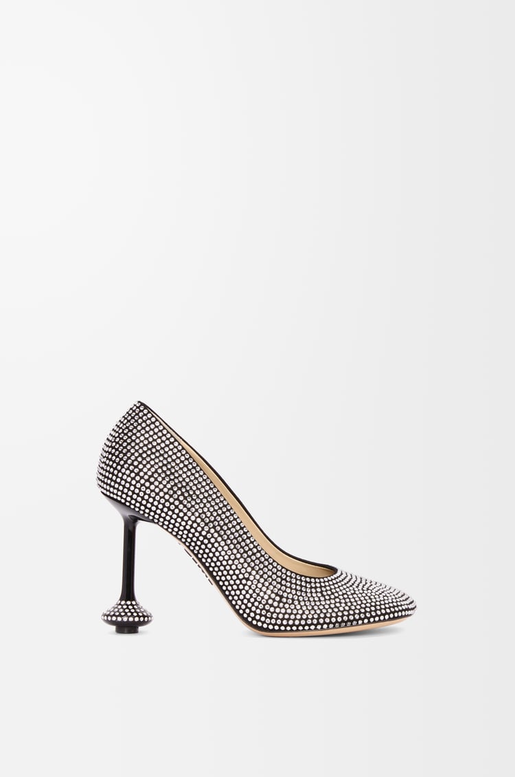 Loewe Toy pump in suede and allover rhinestones 1 Colours