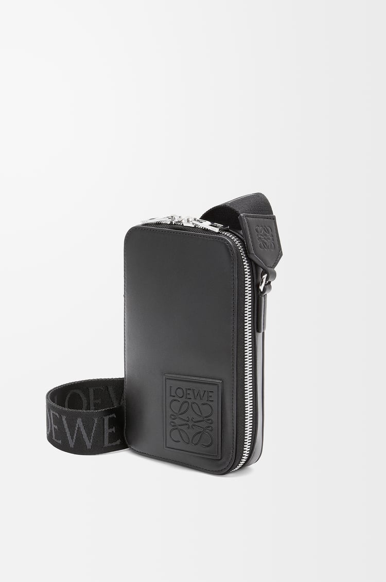 Loewe Vertical Crossbody Pocket In Satin Calfskin 2 Colours