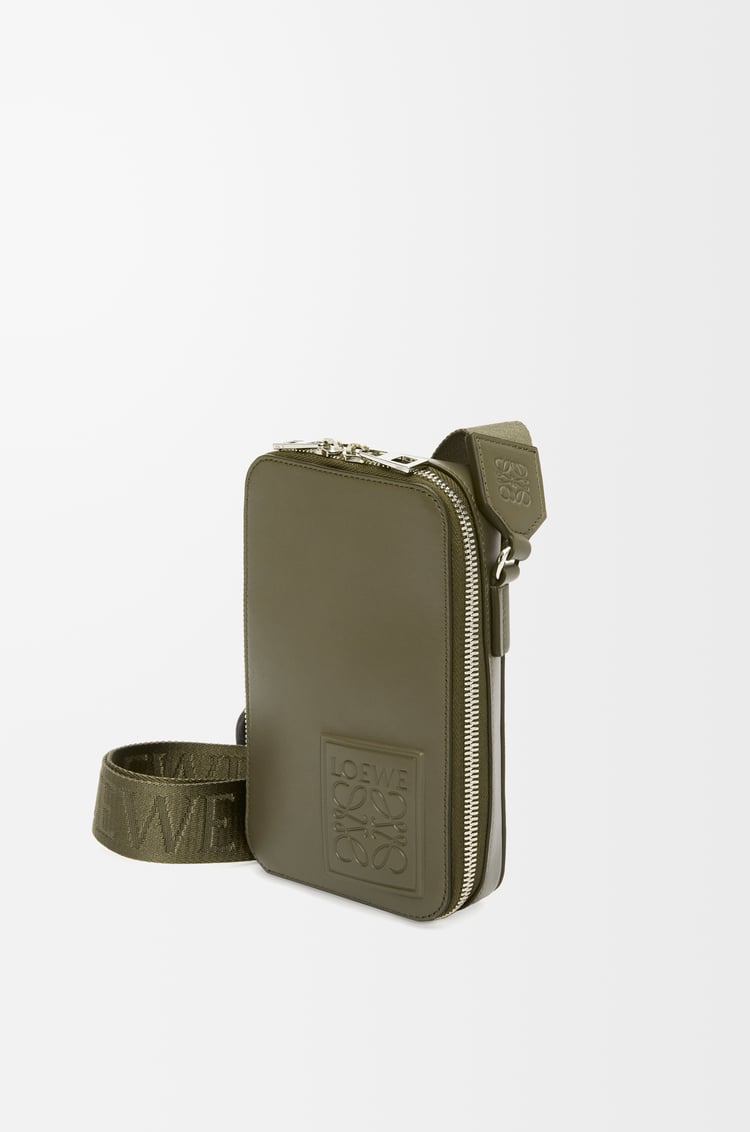 Loewe Vertical Crossbody Pocket In Satin Calfskin 2 Colours