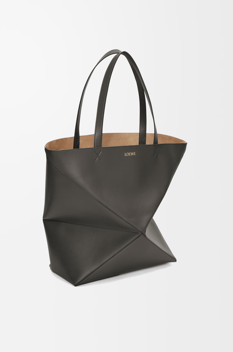 Loewe XL Puzzle Fold Tote In Shiny Calfskin 9 Colours