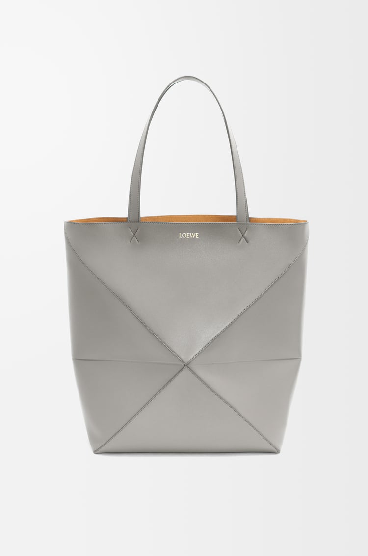 Loewe XL Puzzle Fold tote in shiny calfskin 9 Colours