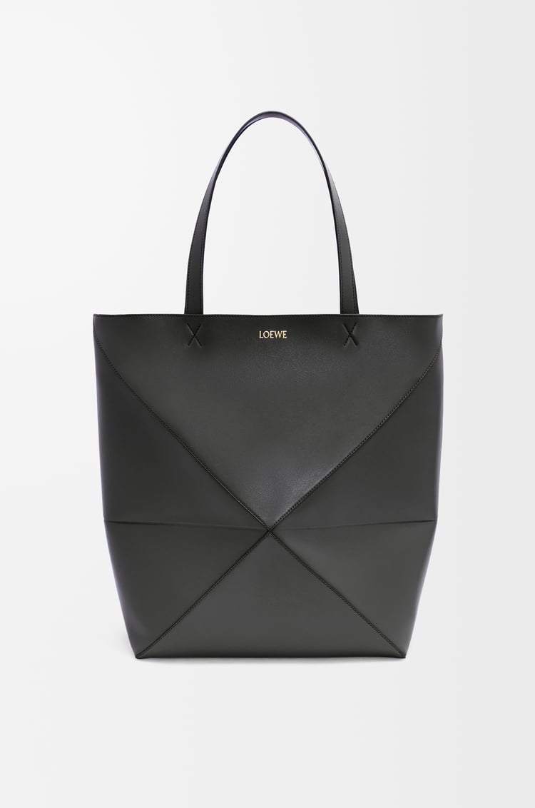 Loewe XL Puzzle Fold tote in shiny calfskin 9 Colours