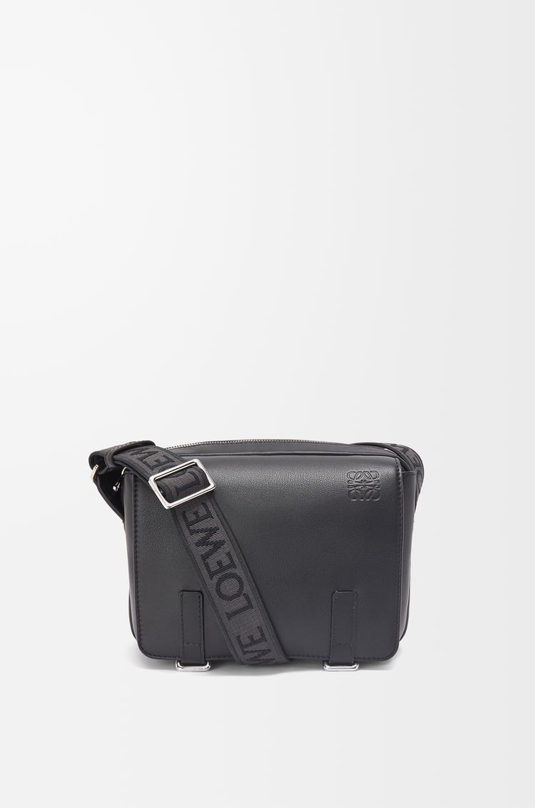 Loewe XS Military messenger bag in supple smooth calfskin and jacquard 2 Colours