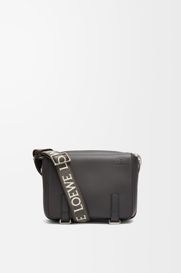 Loewe XS Military messenger bag in supple smooth calfskin and jacquard 2 Colours