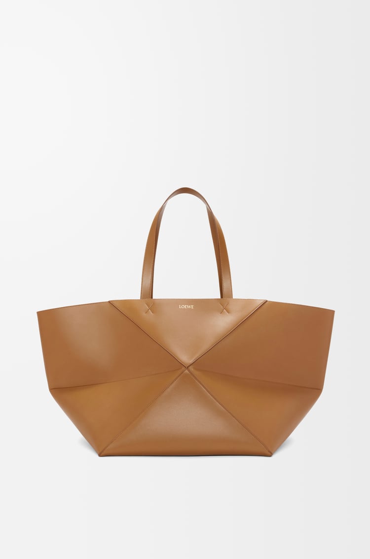 Loewe XXL Puzzle Fold Tote in shiny calfskin 2 Colours