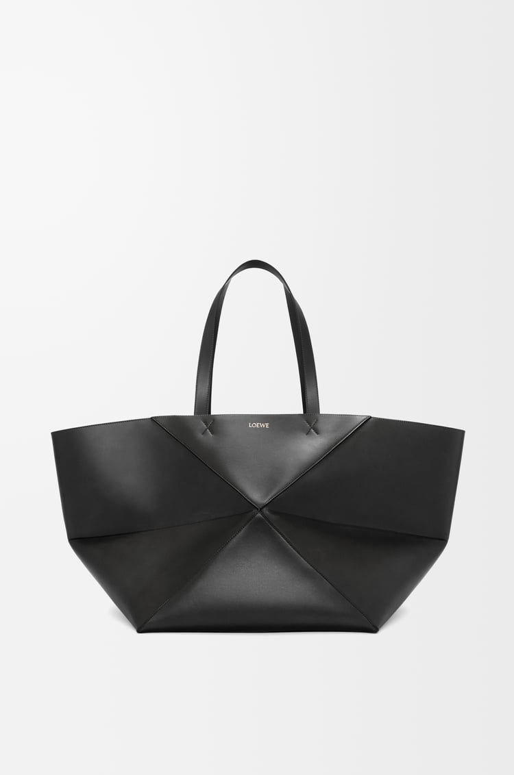 Loewe XXL Puzzle Fold Tote in shiny calfskin 2 Colours