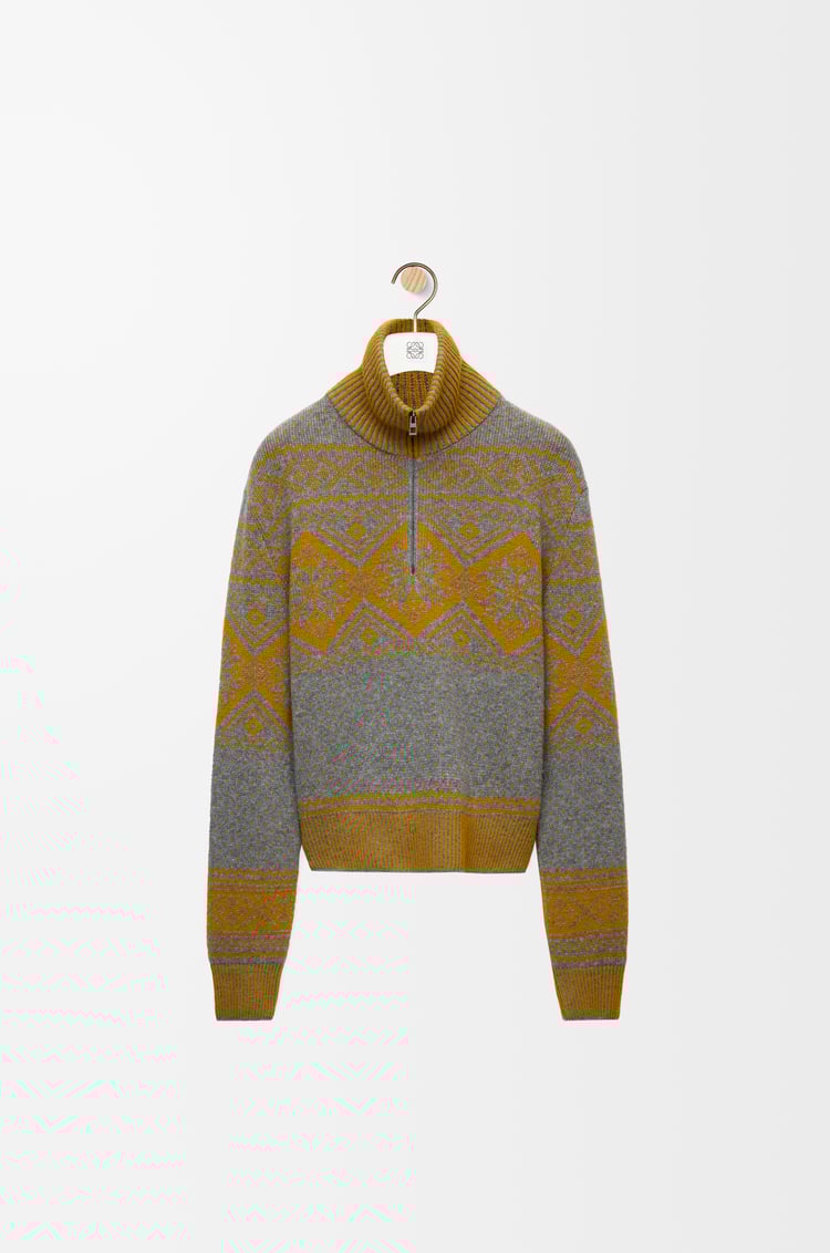 Loewe Zip-up sweater in wool and cashmere 1 Colours