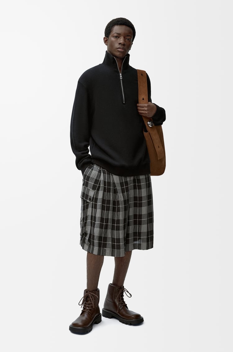 Loewe Zip-up Sweatshirt In Cotton And Cashmere 1 Colours