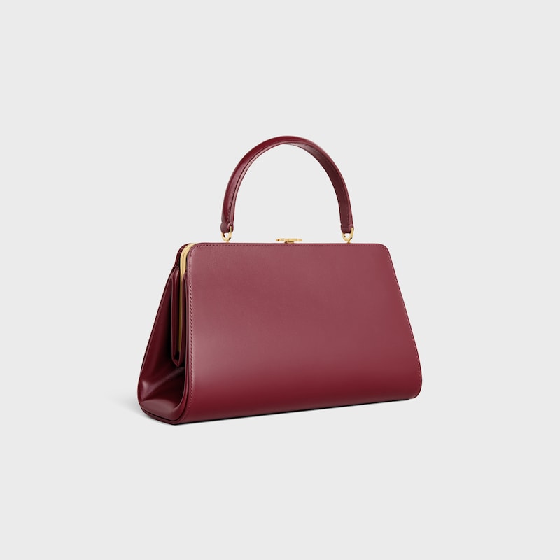 Celine ANTOINETTE CELINE MEDIANO DE PIEL DE BECERRO SATINADA NATURAL