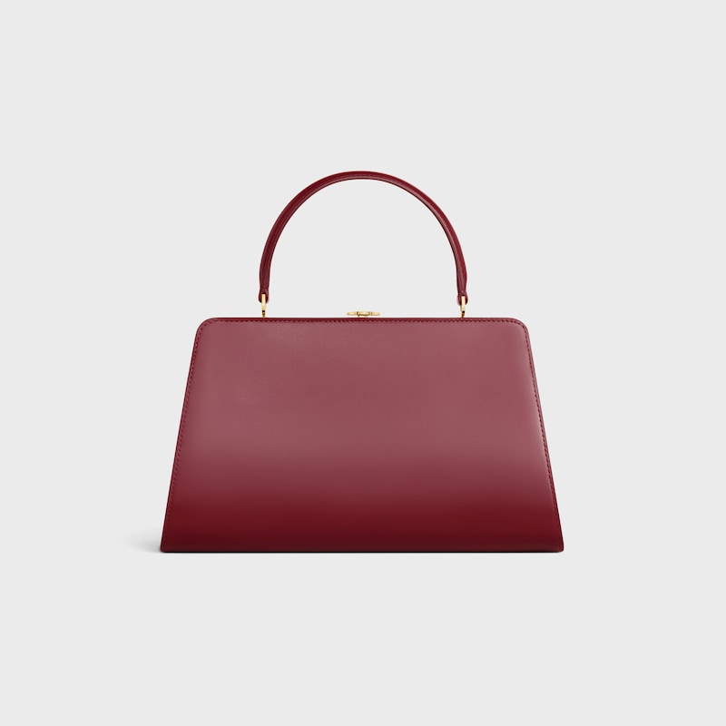 Celine ANTOINETTE CELINE MEDIANO DE PIEL DE BECERRO SATINADA NATURAL