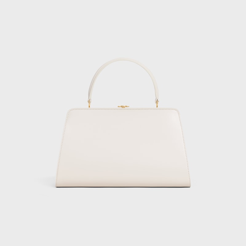 Celine ANTOINETTE CELINE MEDIANO DE PIEL DE BECERRO SATINADA NATURAL