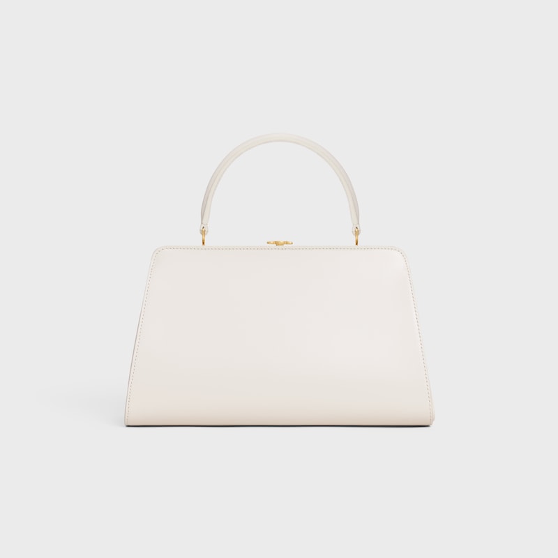 Celine ANTOINETTE CELINE MEDIANO DE PIEL DE BECERRO SATINADA NATURAL