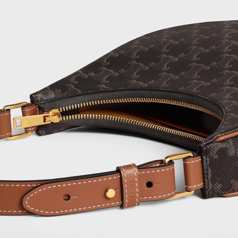 Celine BOLSO AVA DE LONA TRIOMPHE Y PIEL DE BECERRO