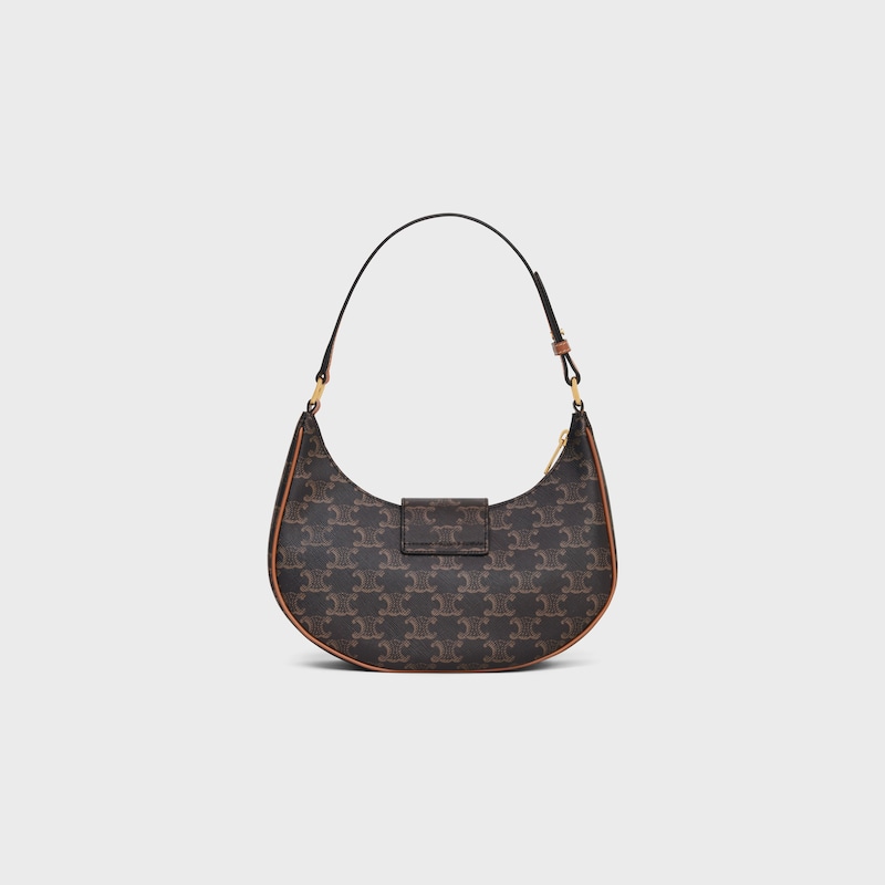 Celine BOLSO AVA TRIOMPHE MEDIANO DE LONA TRIOMPHE Y PIEL DE BECERRO