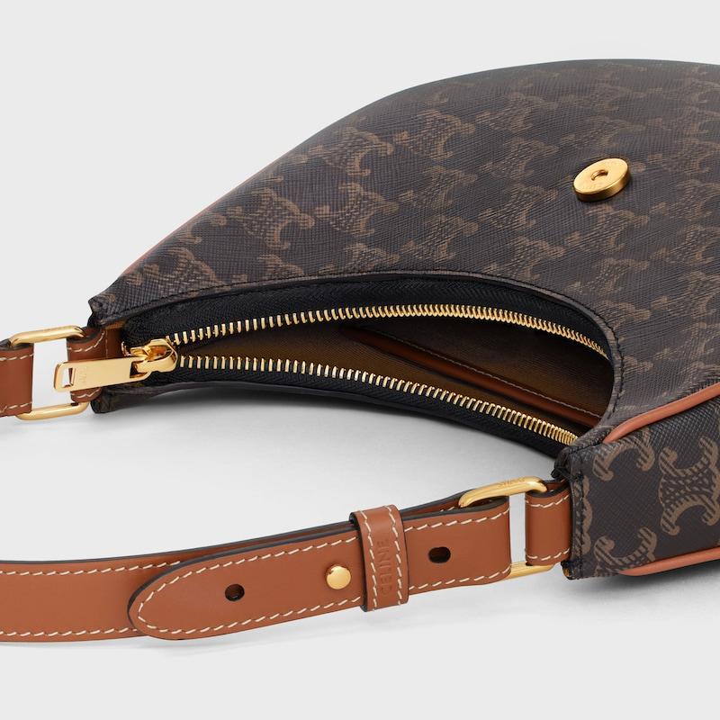 Celine BOLSO AVA TRIOMPHE MEDIANO DE LONA TRIOMPHE Y PIEL DE BECERRO