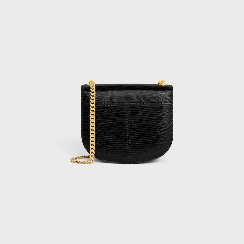 Celine BOLSO BESACE CON CADENA CLEA DE PIEL DE LAGARTO
