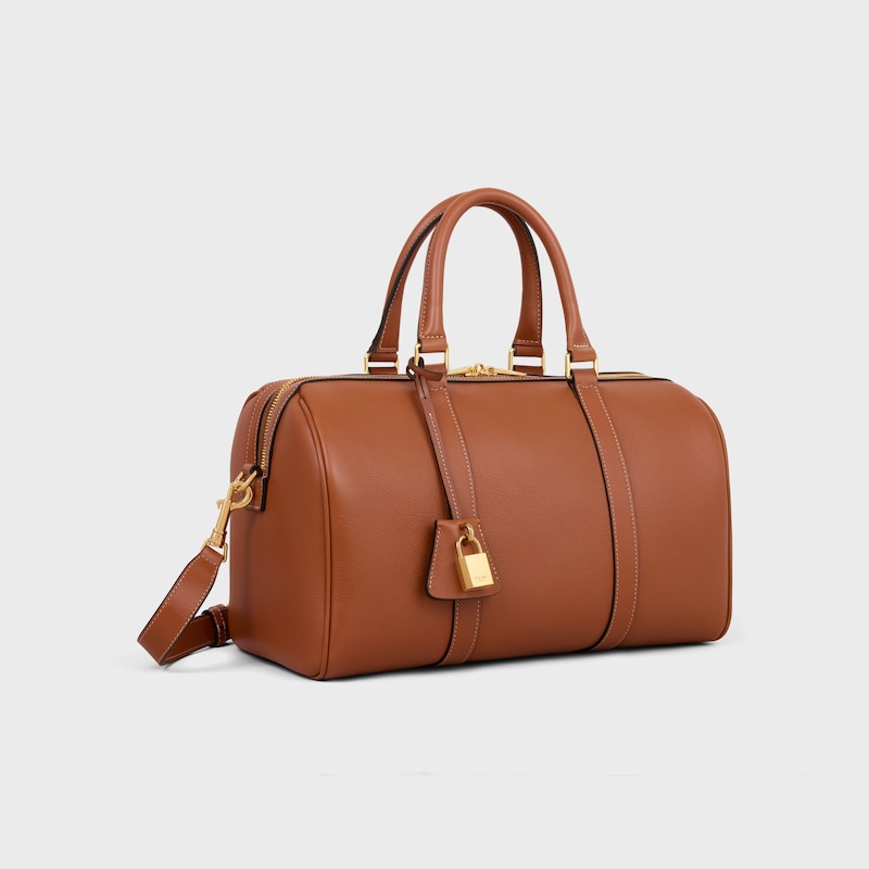Celine BOLSO BOSTON GRANDE DE PIEL DE BECERRO FLEXIBLE CON TEXTURA GRANULADA