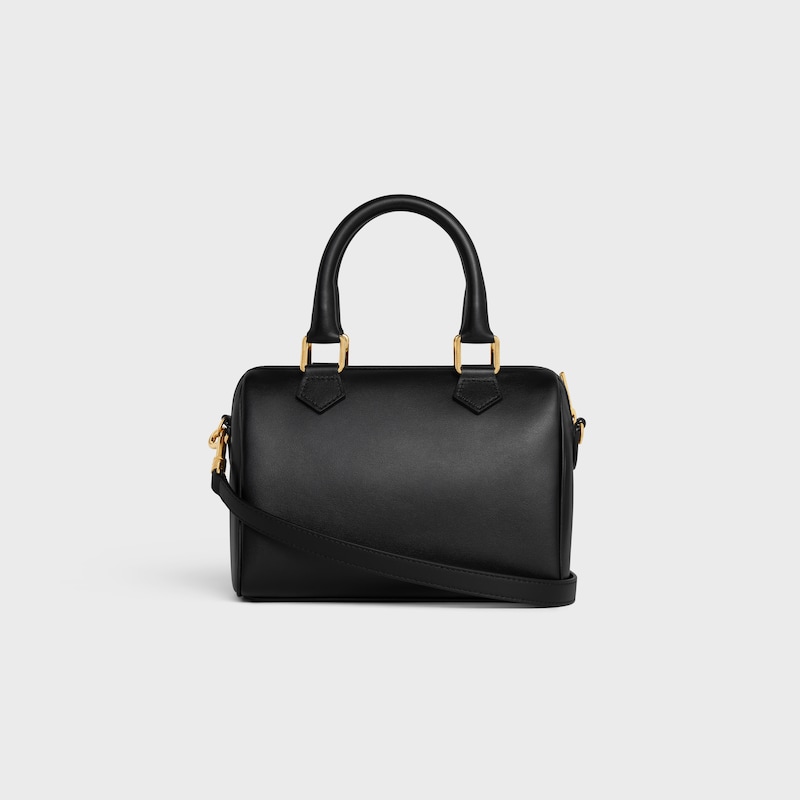 Celine BOLSO BOSTON PEQUEÑO DE PIEL DE BECERRO LISA