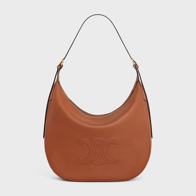 Celine BOLSO HELOÏSE GRANDE DE PIEL TRIOMPHE Y PIEL DE BECERRO FLEXIBLE CON TEXTURA GRANULADA