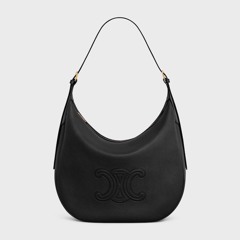 Celine BOLSO HELOÏSE GRANDE DE PIEL TRIOMPHE Y PIEL DE BECERRO FLEXIBLE CON TEXTURA GRANULADA