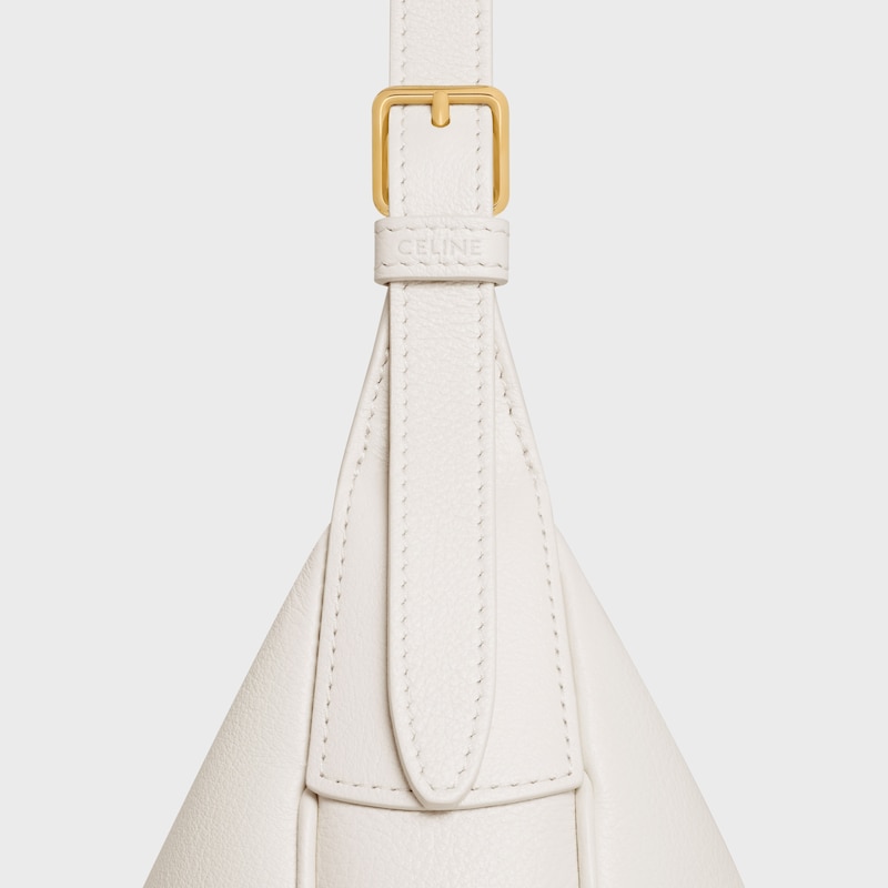 Celine BOLSO HELOÏSE PEQUEÑO DE PIEL TRIOMPHE DE PIEL DE BECERRO FLEXIBLE CON TEXTURA GRANULADA