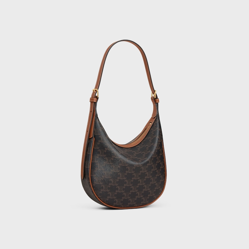 Celine BOLSO HELOÏSE PEQUEÑO DE PIEL TRIOMPHE LONA TRIOMPHE Y PIEL DE BECERRO