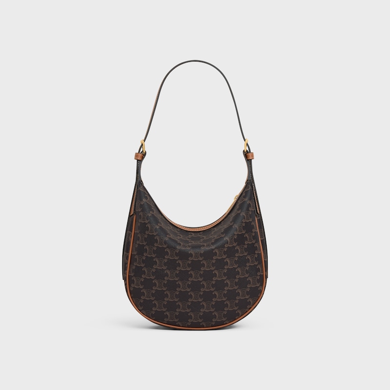 Celine BOLSO HELOÏSE PEQUEÑO DE PIEL TRIOMPHE LONA TRIOMPHE Y PIEL DE BECERRO