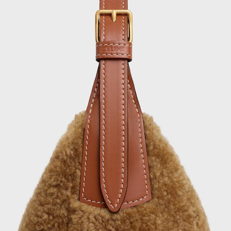 Celine BOLSO HELOÏSE PEQUEÑO DE PIEL TRIOMPHE PIEL DE BORREGO Y PIEL DE BECERRO