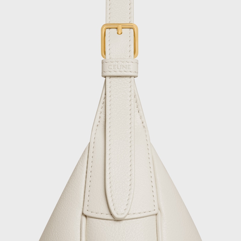 Celine BOLSO HELOÏSE PEQUEÑO DE PIEL TRIOMPHE Y PIEL DE BECERRO FLEXIBLE CON TEXTURA GRANULADA