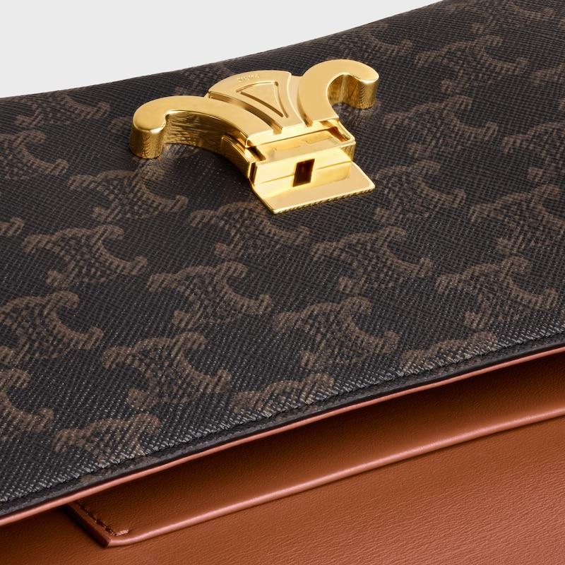 Celine BOLSO LOLA CELINE MEDIANO DE LONA TRIOMPHE Y PIEL DE BECERRO