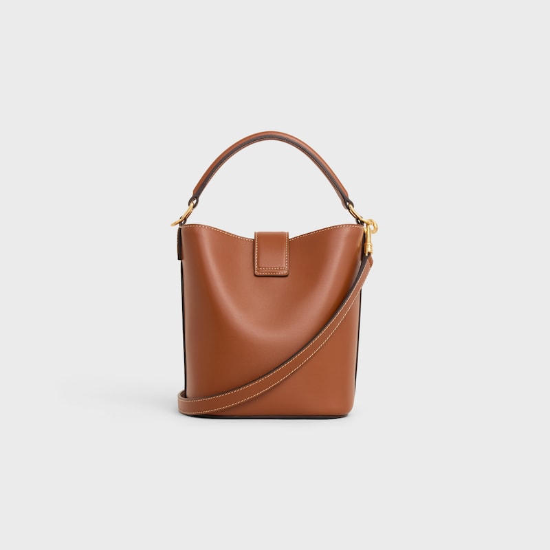 Celine BOLSO LOUISE PEQUEÑO DE PIEL DE BECERRO LISA