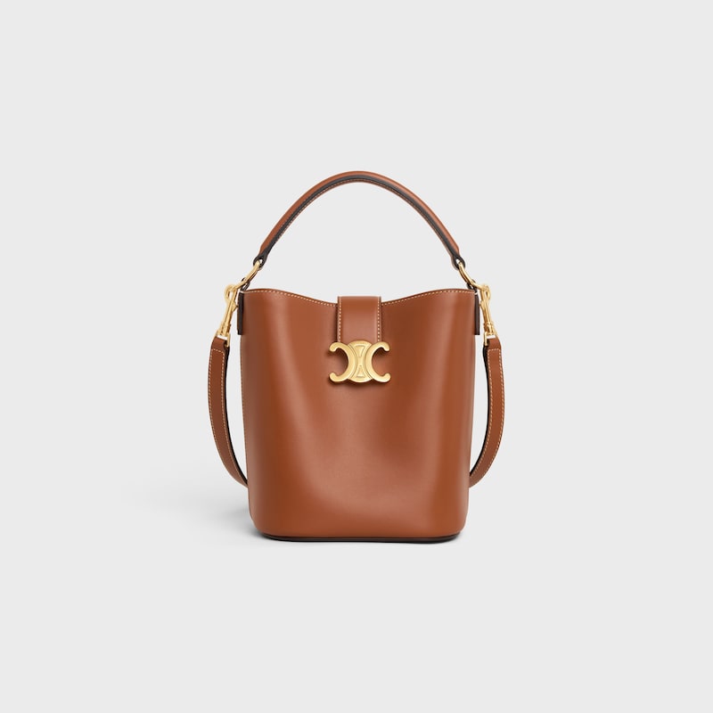 Celine BOLSO LOUISE PEQUEÑO DE PIEL DE BECERRO LISA
