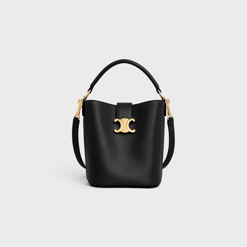 Celine BOLSO LOUISE PEQUEÑO DE PIEL DE BECERRO LISA