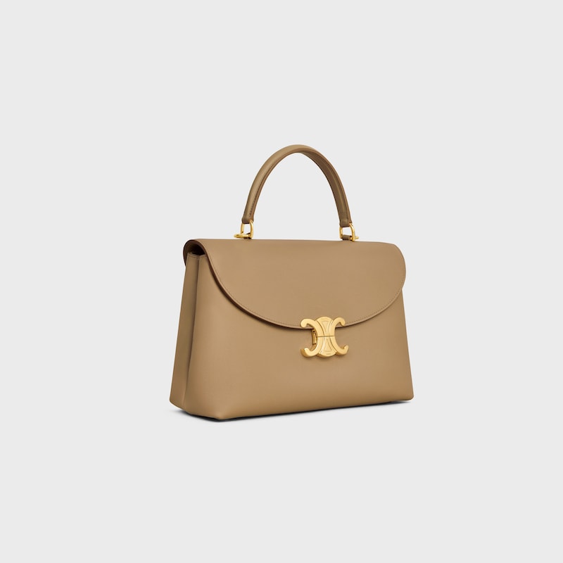 Celine BOLSO NINO MEDIANO DE PIEL DE BECERRO FLEXIBLE CON TEXTURA GRANULADA