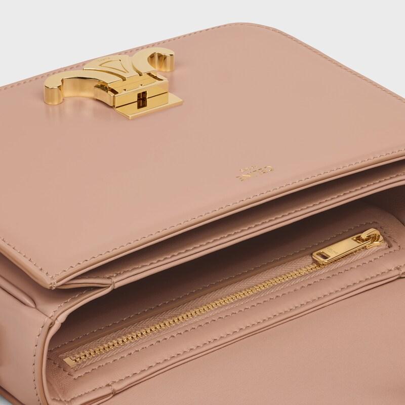 Celine BOLSO TEEN TRIOMPHE DE PIEL DE BECERRO BRILLANTE