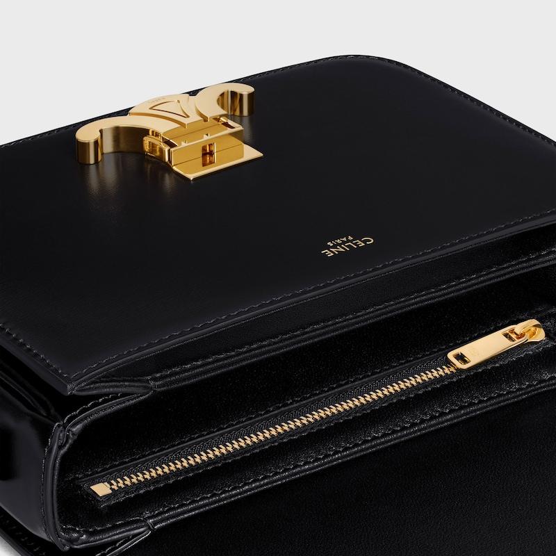 Celine Bolso Teen Triomphe De Piel De Becerro Brillante