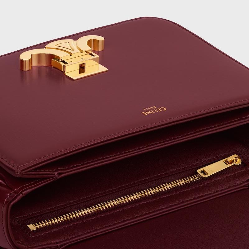 Celine BOLSO TEEN TRIOMPHE DE PIEL DE BECERRO BRILLANTE