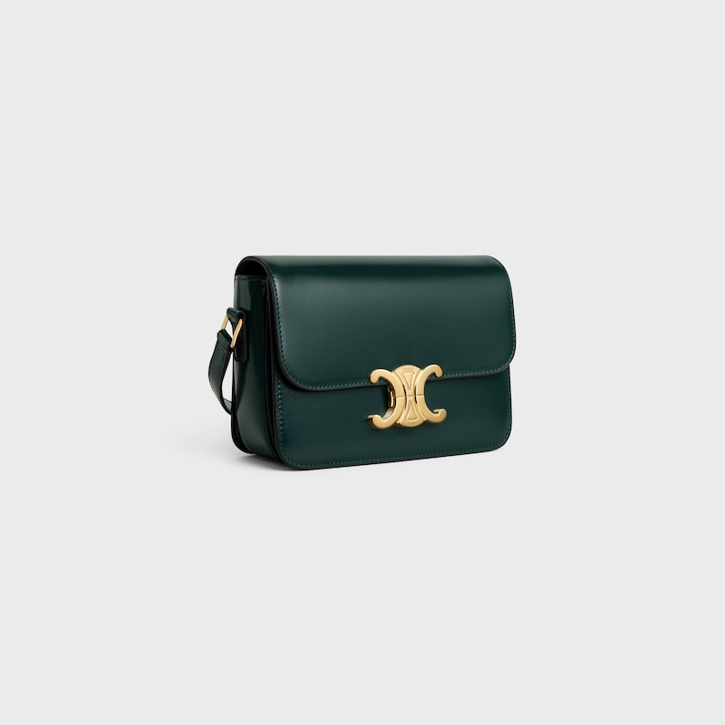 Celine BOLSO TEEN TRIOMPHE DE PIEL DE BECERRO BRILLANTE