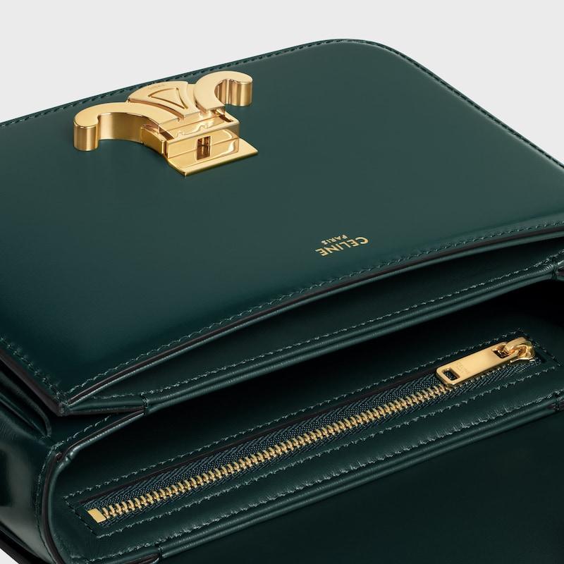 Celine BOLSO TEEN TRIOMPHE DE PIEL DE BECERRO BRILLANTE