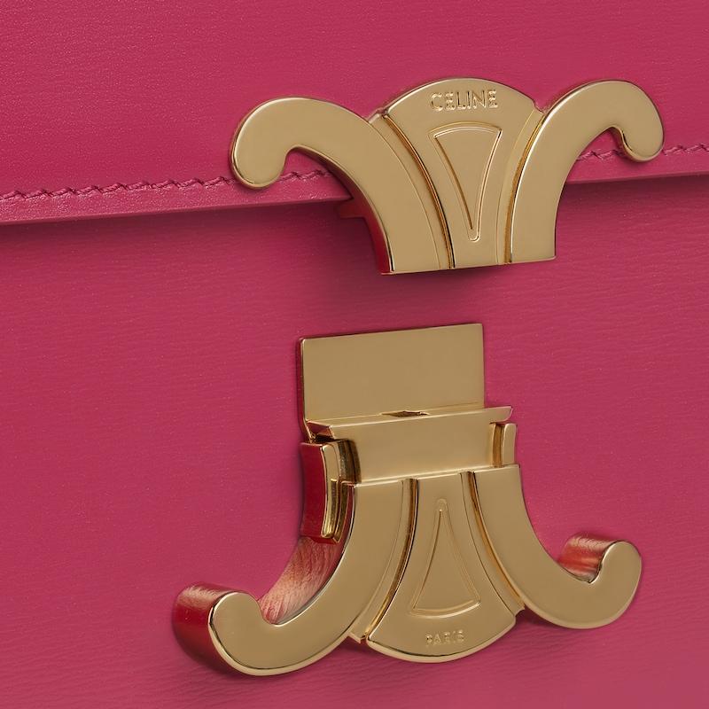 Celine Bolso Teen Triomphe De Piel De Becerro Brillante