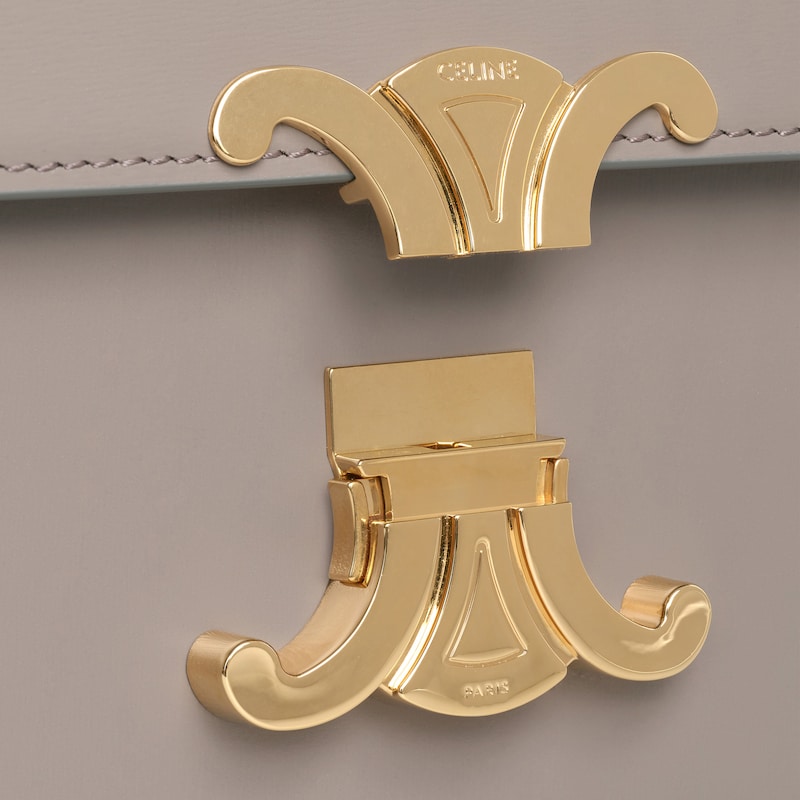 Celine Bolso Teen Triomphe De Piel De Becerro Brillante