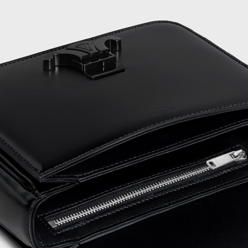 Celine Bolso Teen Triomphe De Piel De Becerro Brillante