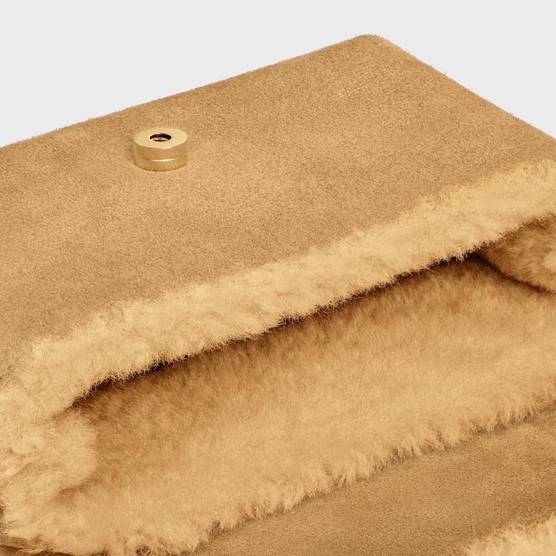 Celine BOLSO TEEN VICTOIRE CELINE DE ANTE DE PIEL DE BECERRO Y PIEL DE BORREGO