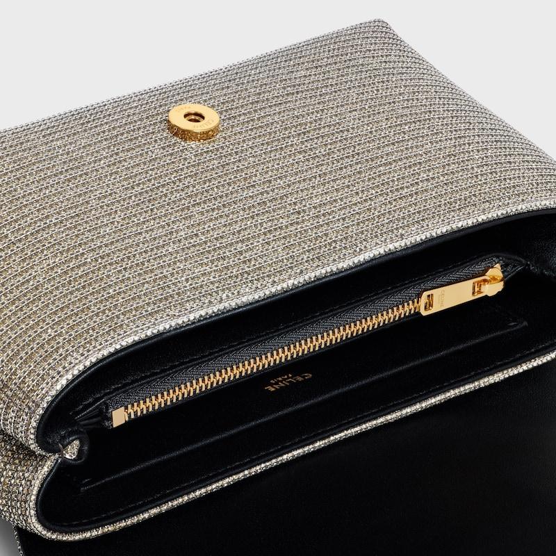 Celine BOLSO TEEN VICTOIRE CELINE DE TEJIDO BRILLANTE