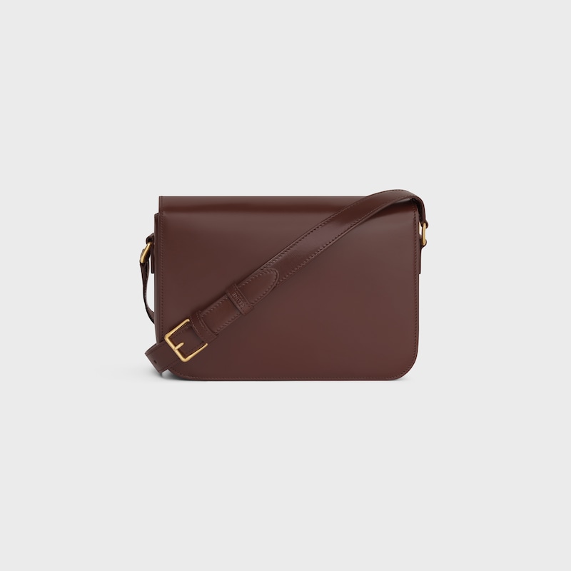 Celine BOLSO TRIOMPHE CLASSIQUE DE PIEL DE BECERRO BRILLANTE