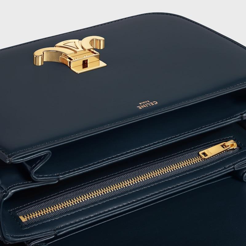 Celine BOLSO TRIOMPHE CLASSIQUE DE PIEL DE BECERRO BRILLANTE