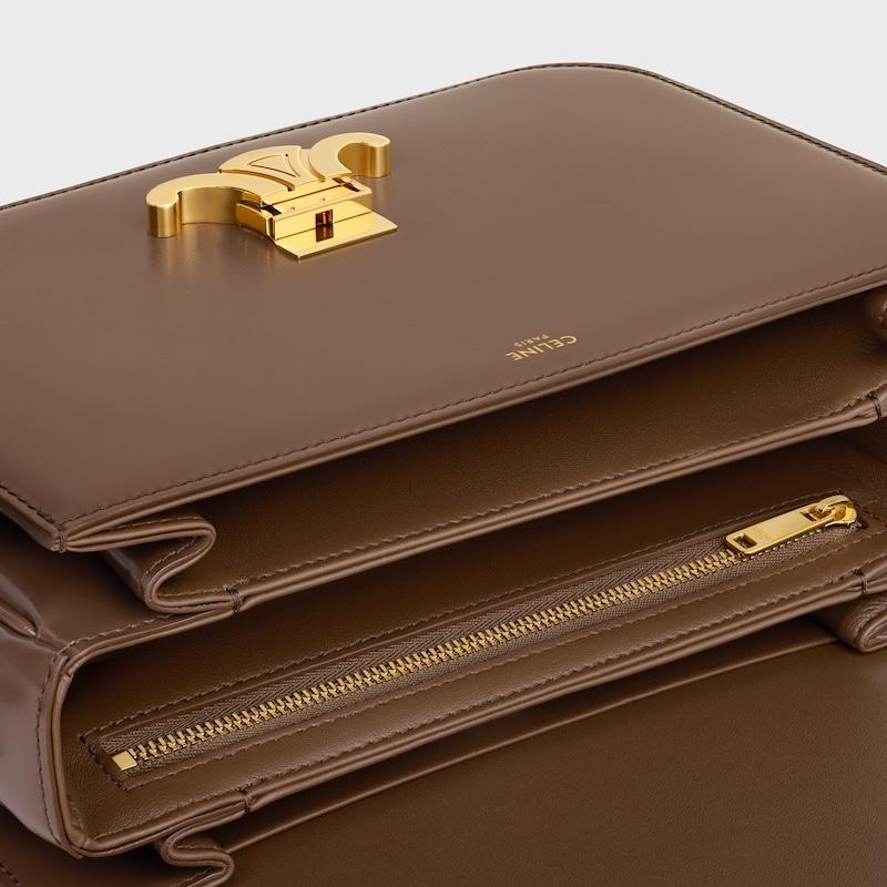 Celine BOLSO TRIOMPHE CLASSIQUE DE PIEL DE BECERRO BRILLANTE