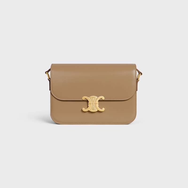 Celine BOLSO TRIOMPHE CLASSIQUE DE PIEL DE BECERRO BRILLANTE